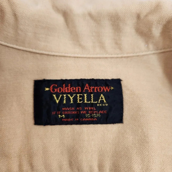 Viyella Casual Button Down Shirt Size Medium - Picture 7 of 8